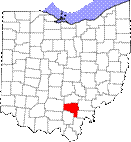 Description: Description: Vinton County Map